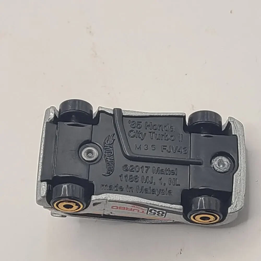 2017 Hot Wheels '85 Honda City Turbo ll #11/250 Silver HW Race Day NO PACKAGING